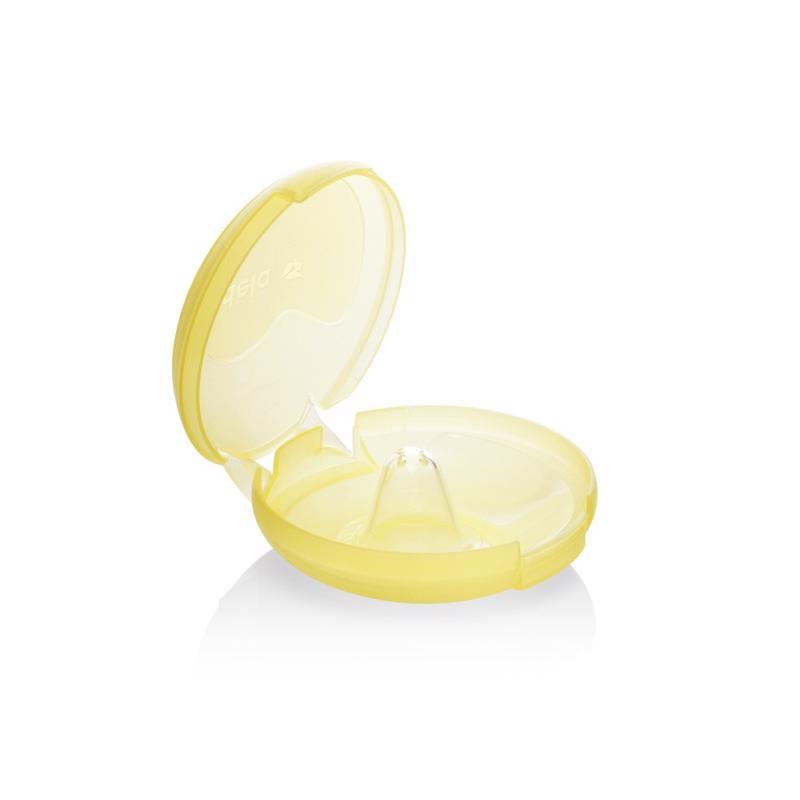 MEDELA Klobúčiky kontaktné dojčiace veľ. M, 1 pár