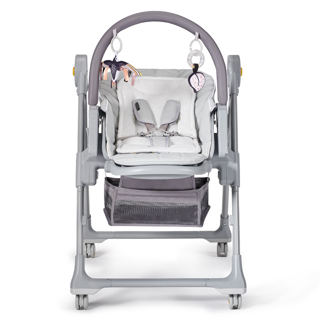 KINDERKRAFT SELECT Stolička jedálenská Lastree Grey, Premium