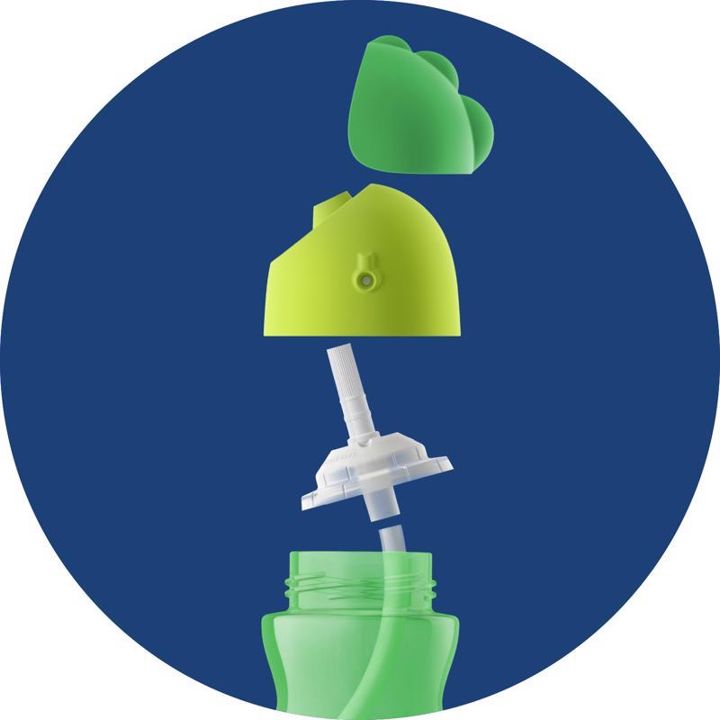 Philips AVENT Hrnček 200 ml Bendy s ohybnou slamkou dievča