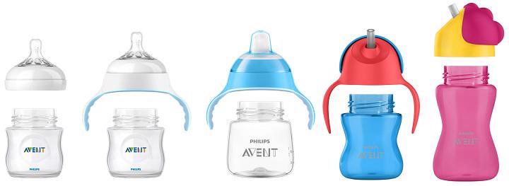 Philips AVENT Hrnček 200 ml Bendy s ohybnou slamkou dievča