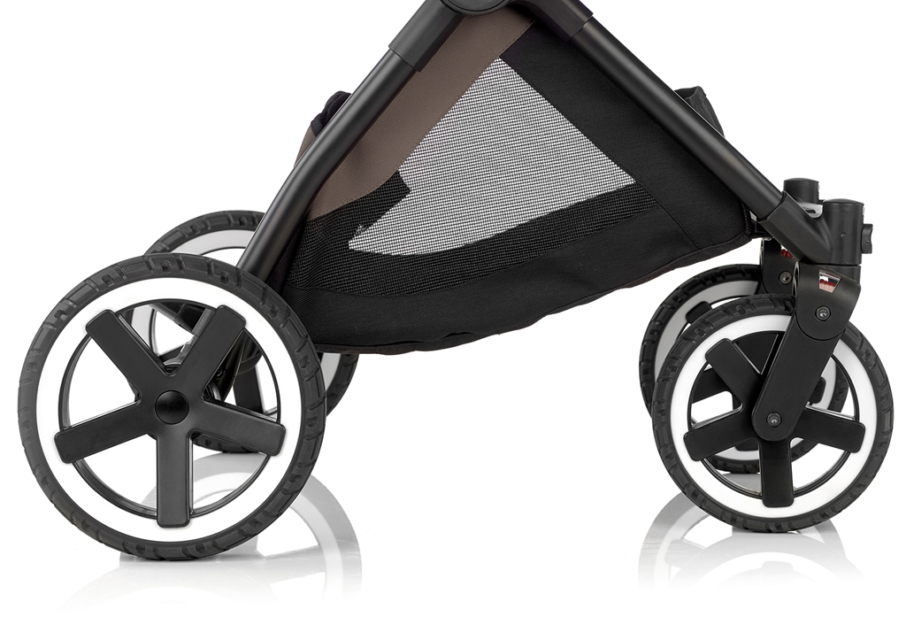 JANÉ Kočík kombinovaný Crosslight + korba Micro Pro + autosedačka Koos i-size Cold Black