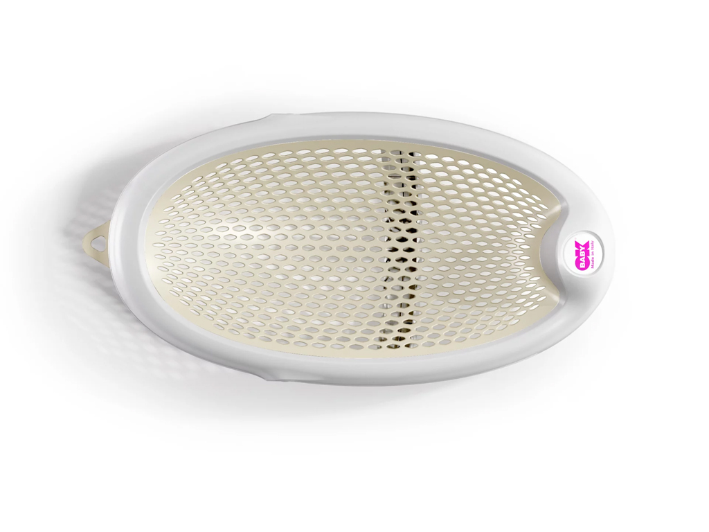 OK BABY Lehátko do vane skladacie mäkké protišmykové Jelly 0–8m Beige