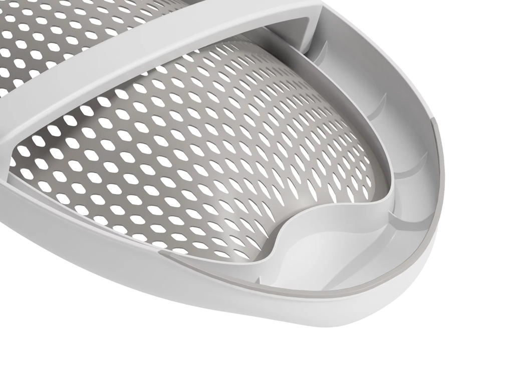OK BABY Lehátko do vane skladacie mäkké protišmykové Jelly 0–8m Grey