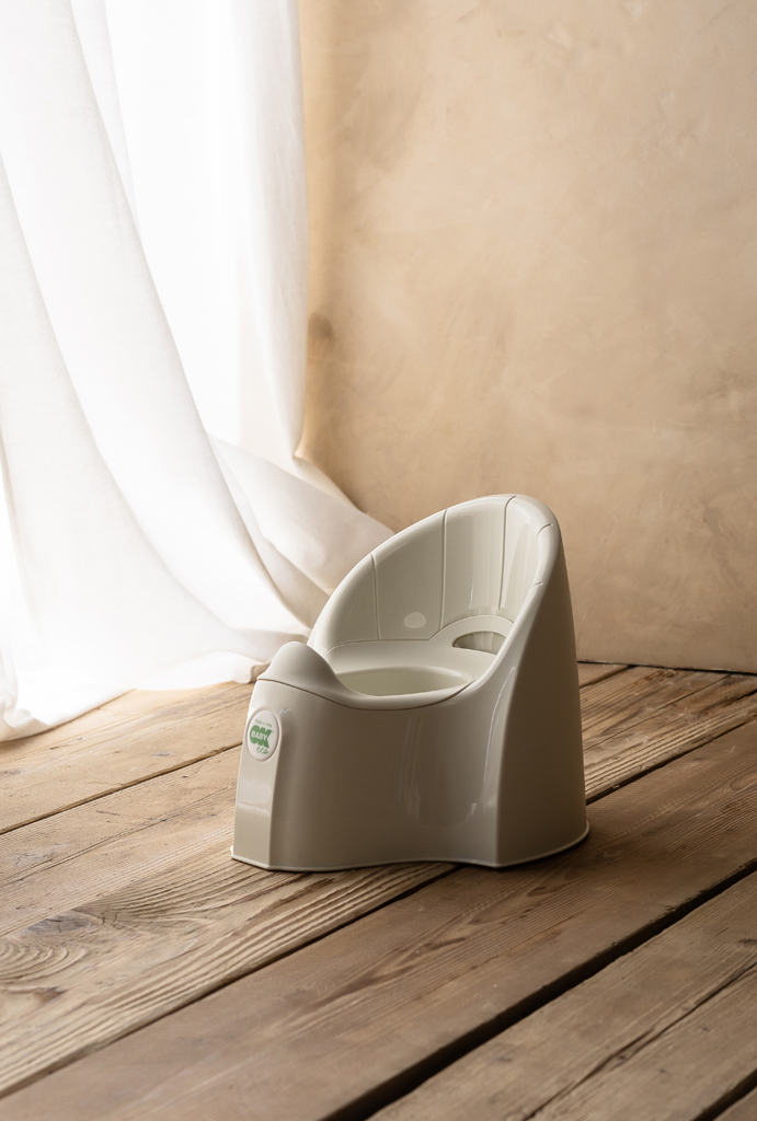 OK BABY Nočník ergonomický Pasha s vyberateľnou nádobou Grey