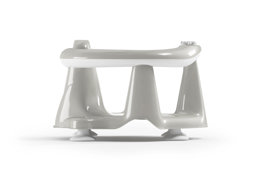 OK BABY Sedadlo do vane protišmykové Flipper Evolution s prísavkami 6–15m Grey