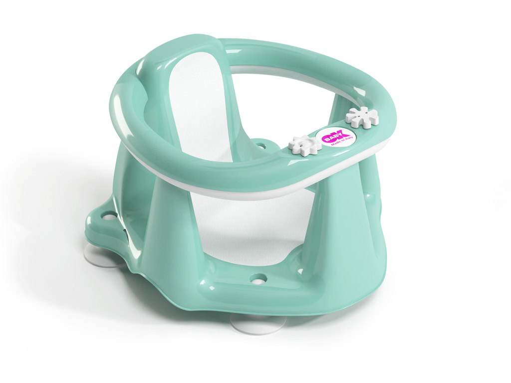 OK BABY Sedadlo do vane protišmykové Flipper Evolution s prísavkami 6–15m Sky blue