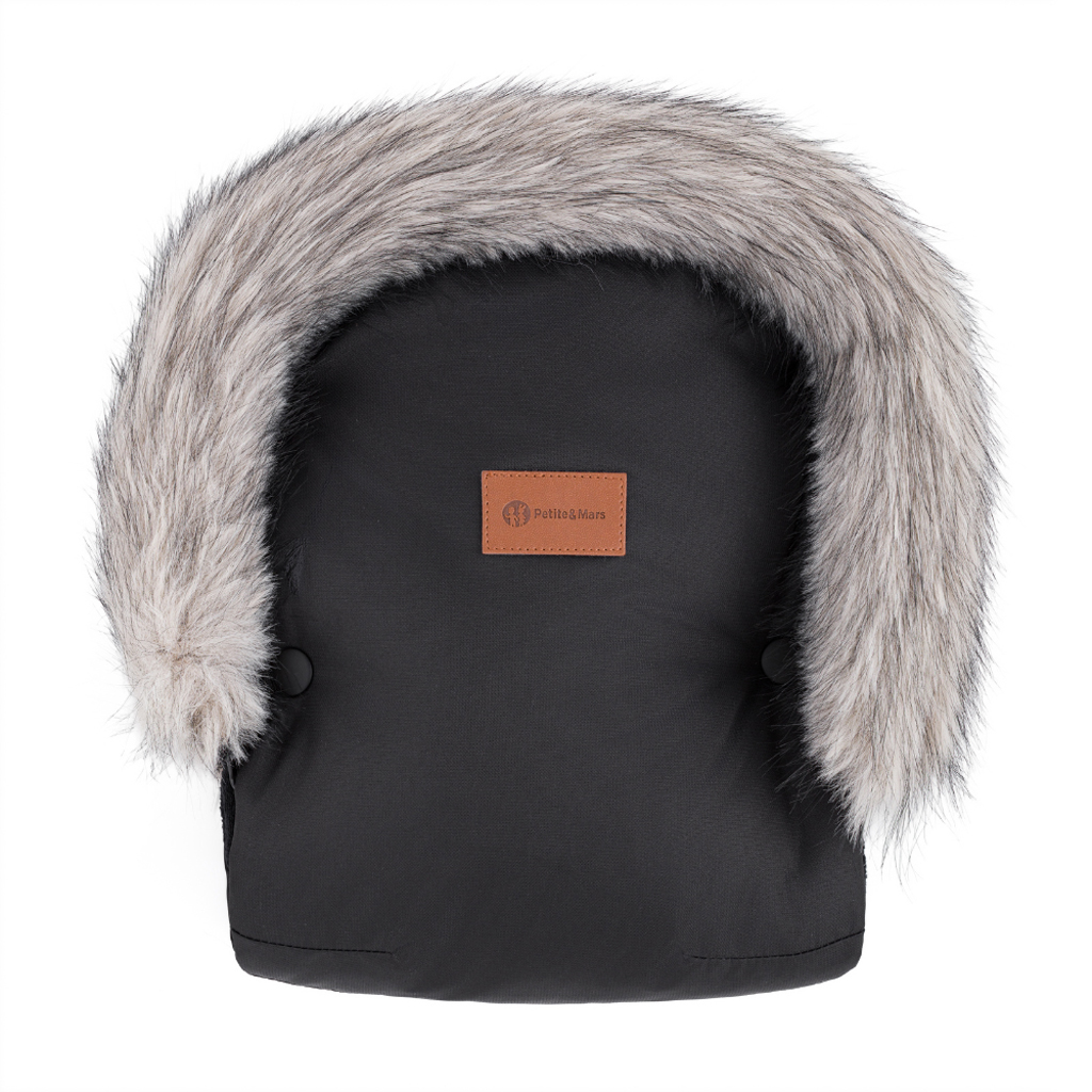 PETITE&MARS Rukávnik / rukavice Furry Forever Black