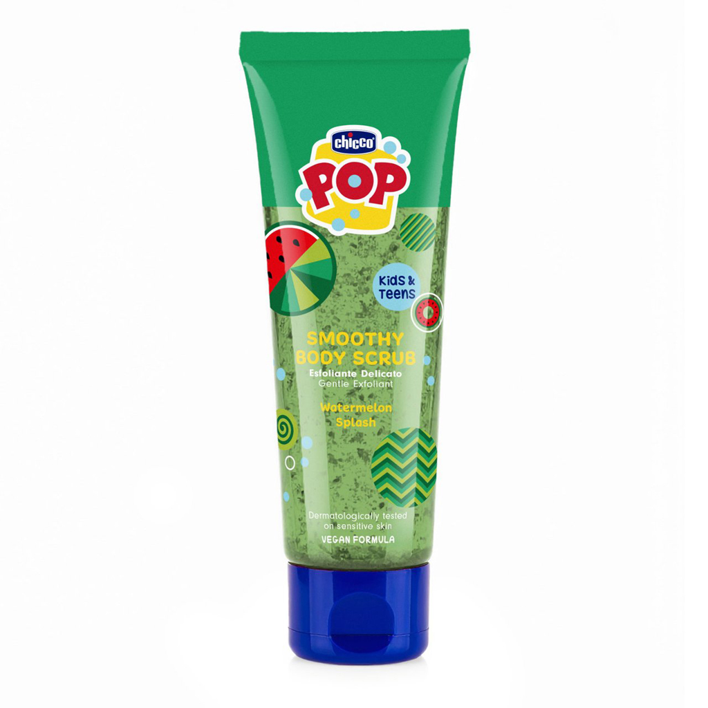 CHICCO Telový peeling Watermelon Smoothy POP pre deti a teenagerov 150ml
