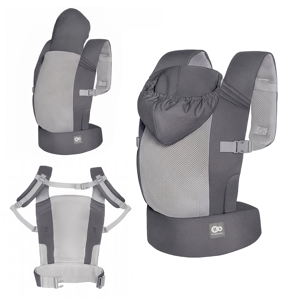 KINDERKRAFT Nosič detský CarryBee Grey