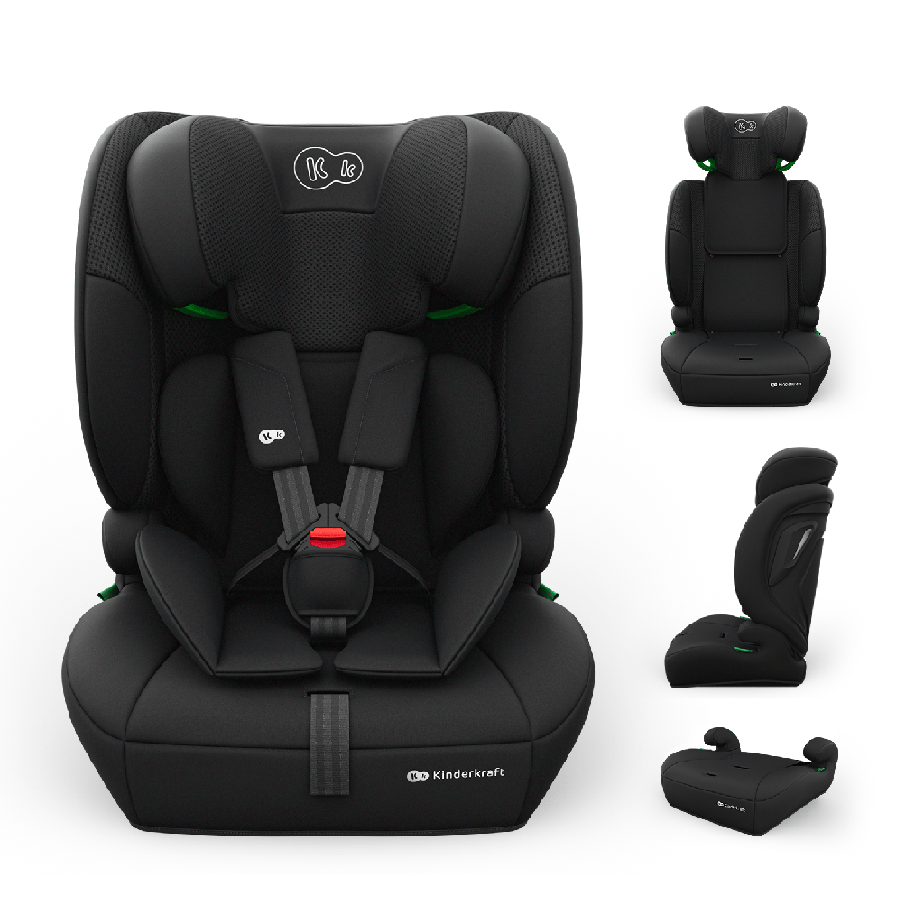 KINDERKRAFT Autosedačka Comfort Up 2 Plus i-Size (76-150 cm) Black