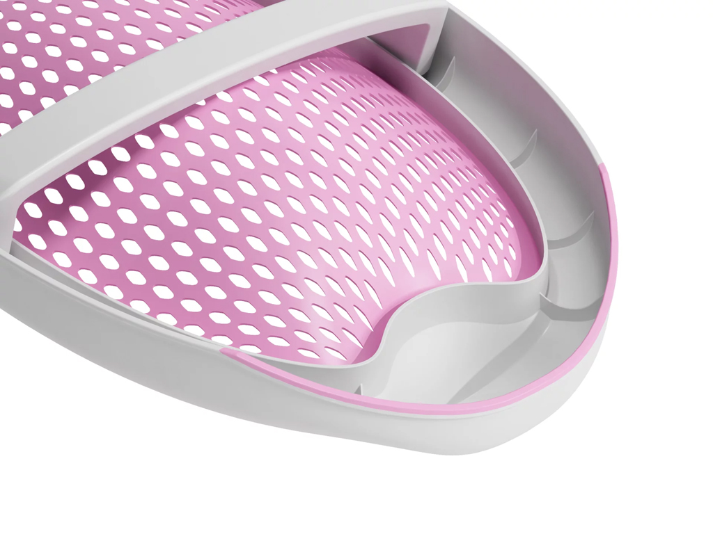 OK BABY Lehátko do vane skladacie mäkké protišmykové Jelly 0–8m Pink