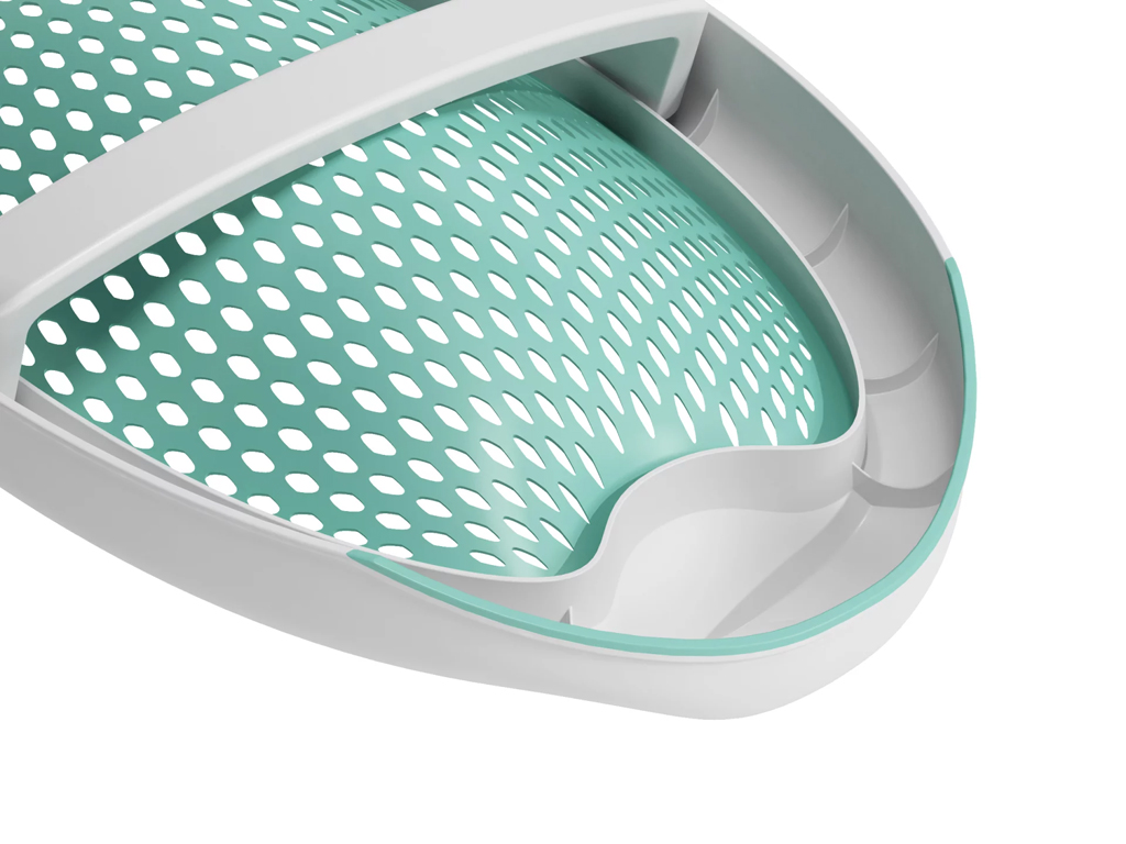 OK BABY Lehátko do vane skladacie mäkké protišmykové Jelly 0–8m Sky blue