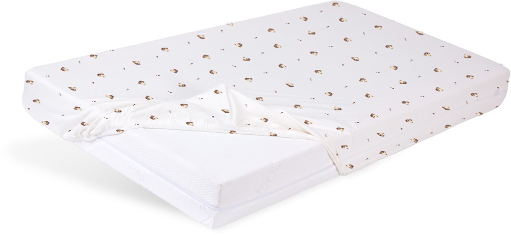 BABYMATEX Plachta napínacia Jersey 60x120cm Medvedík