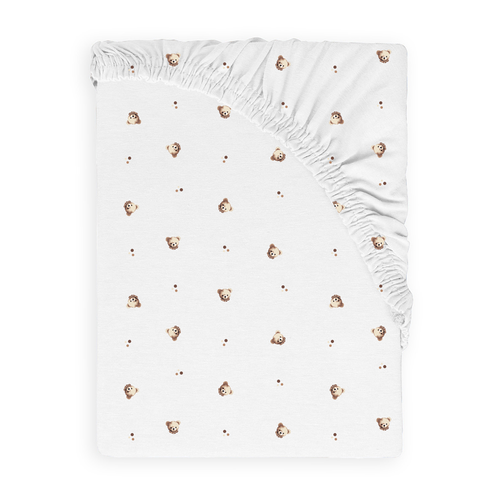 BABYMATEX Plachta napínacia Jersey 60x120cm Medvedík