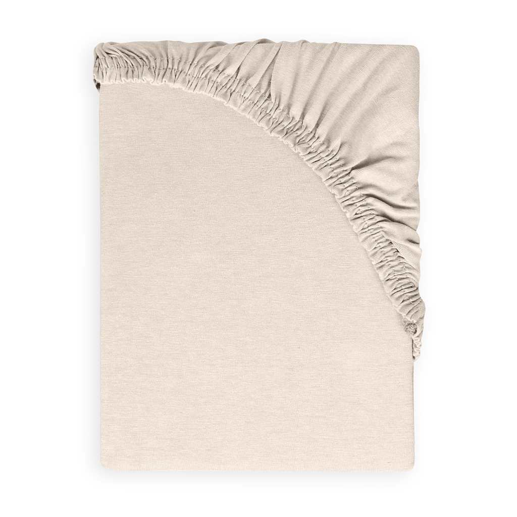 BABYMATEX Plachta napínacia Jersey 60x120cm svetlo béžová