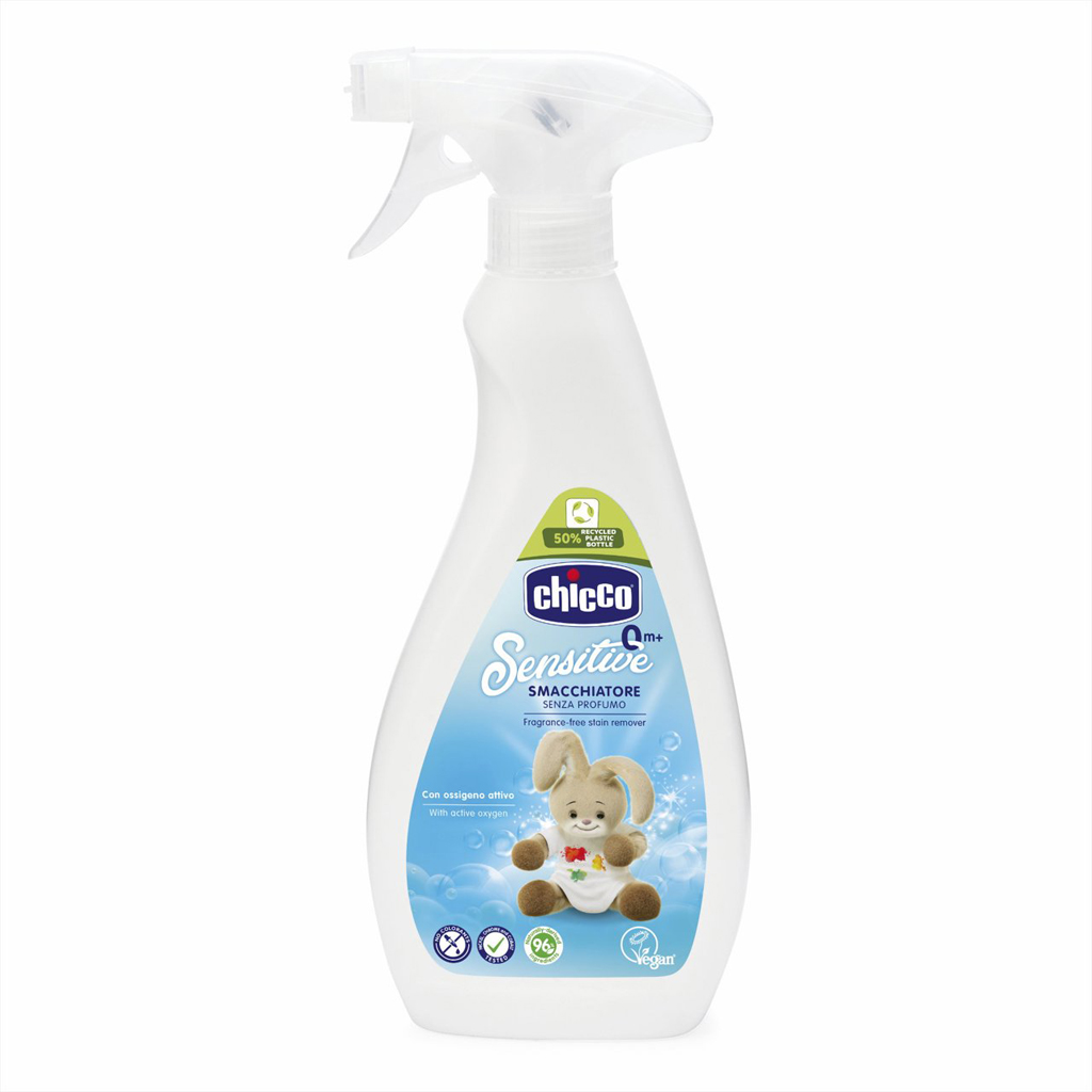 CHICCO Prací gél Baby Sensitive 1,5 l + Odstraňovač škvŕn Sensitive 500 ml