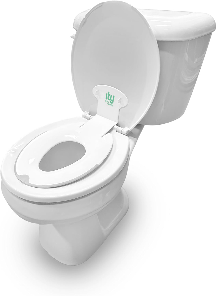 INGENUITY Redukcia na WC biela Flip &amp; Sit™