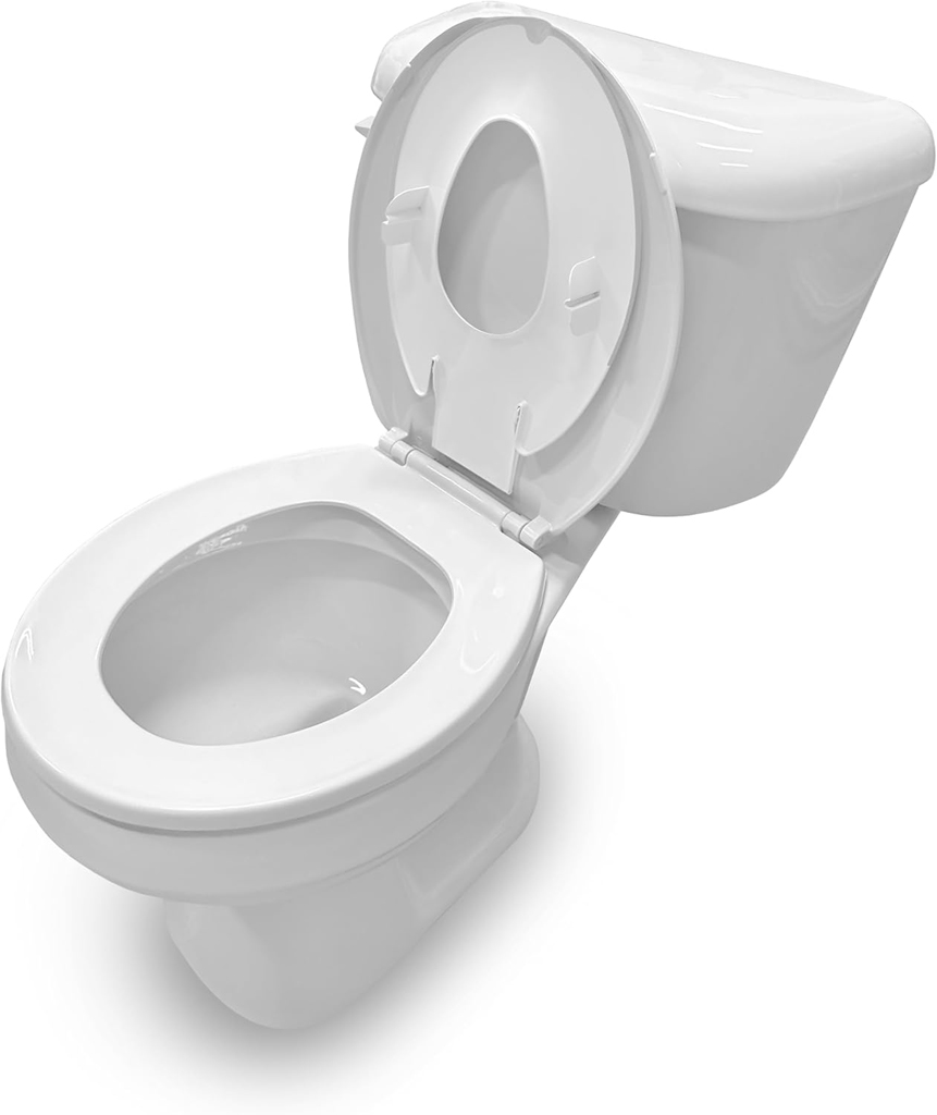 INGENUITY Redukcia na WC biela Flip &amp; Sit™