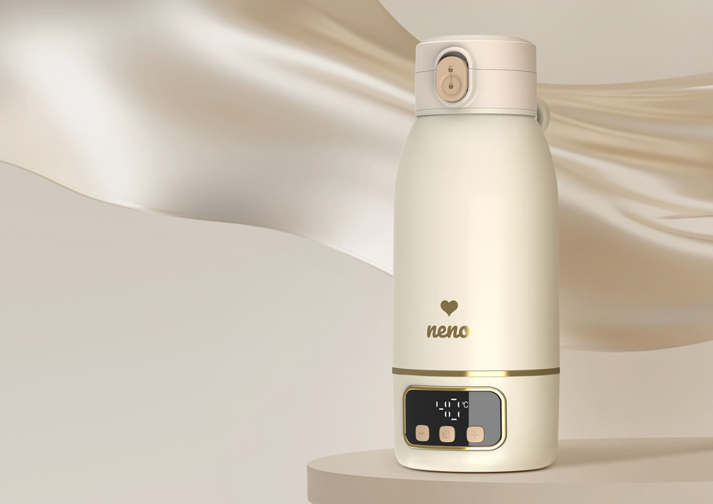 NENO Ohrievač mlieka, vody a nápojov Savia bezdrôtový, 500 ml, 35–55 °C, USB-C