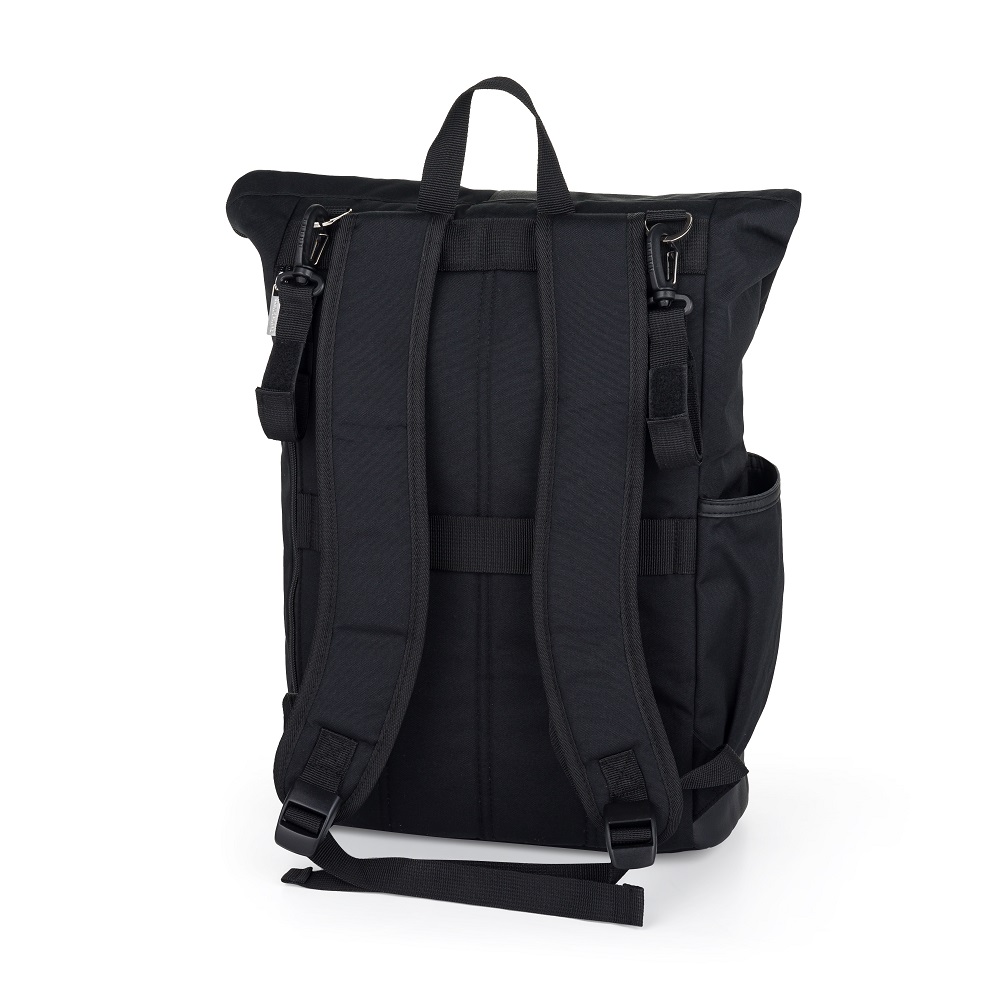 PETITE&amp;MARS Taška/Batoh prebaľovací na kočík Jackob Absolute Black