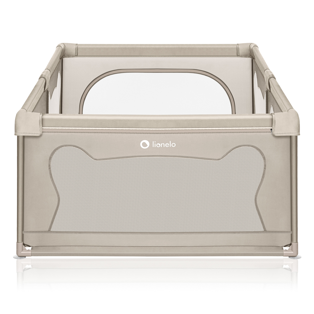 LIONELO Ohrádka pre deti Willow Beige Sand 127 x 187 cm