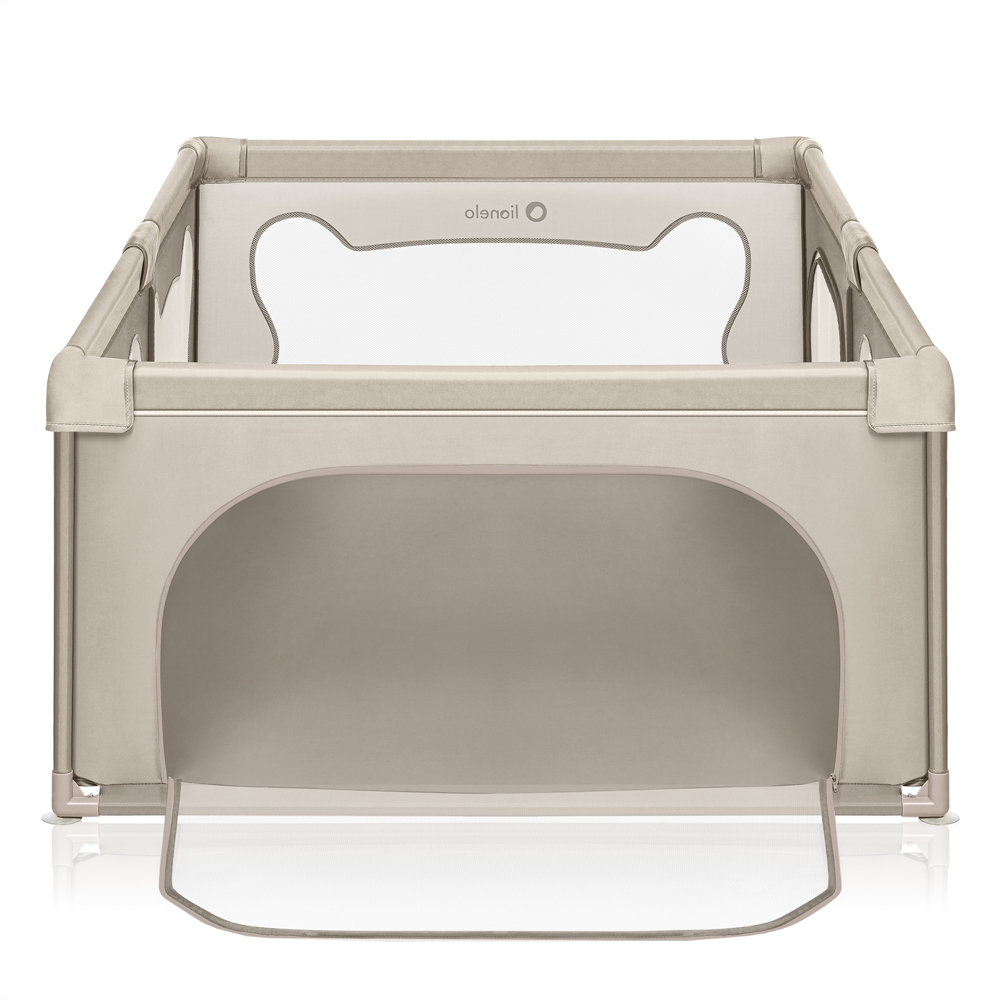 LIONELO Ohrádka pre deti Willow Beige Sand 127 x 187 cm