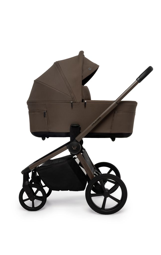 MUUVO Kočík kombinovaný 2v1 Fold Dark Chocolate