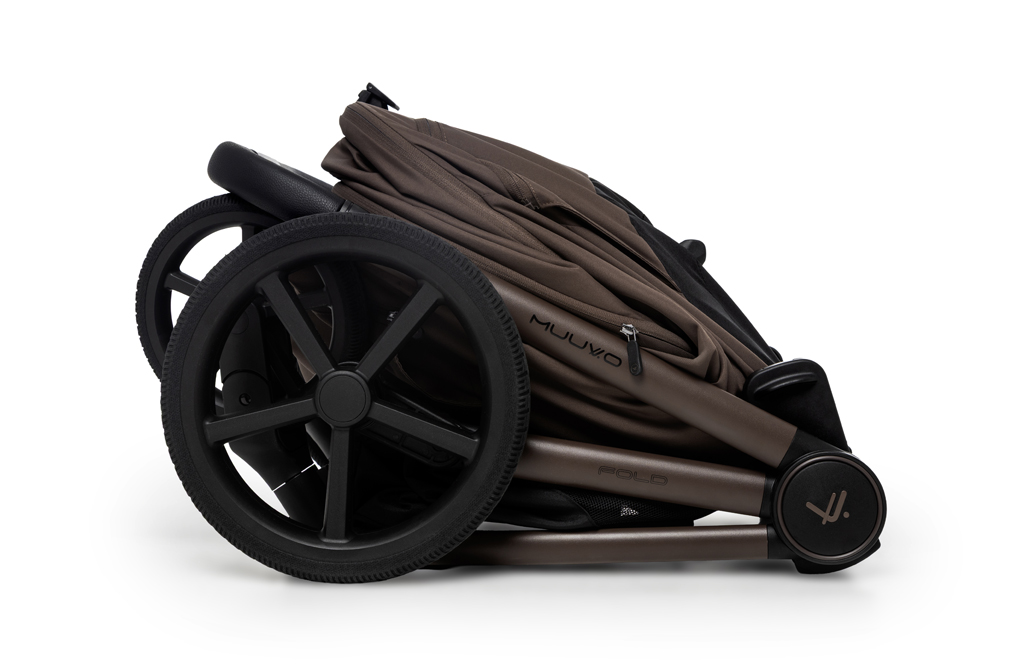MUUVO Kočík kombinovaný 2v1 Fold Dark Chocolate