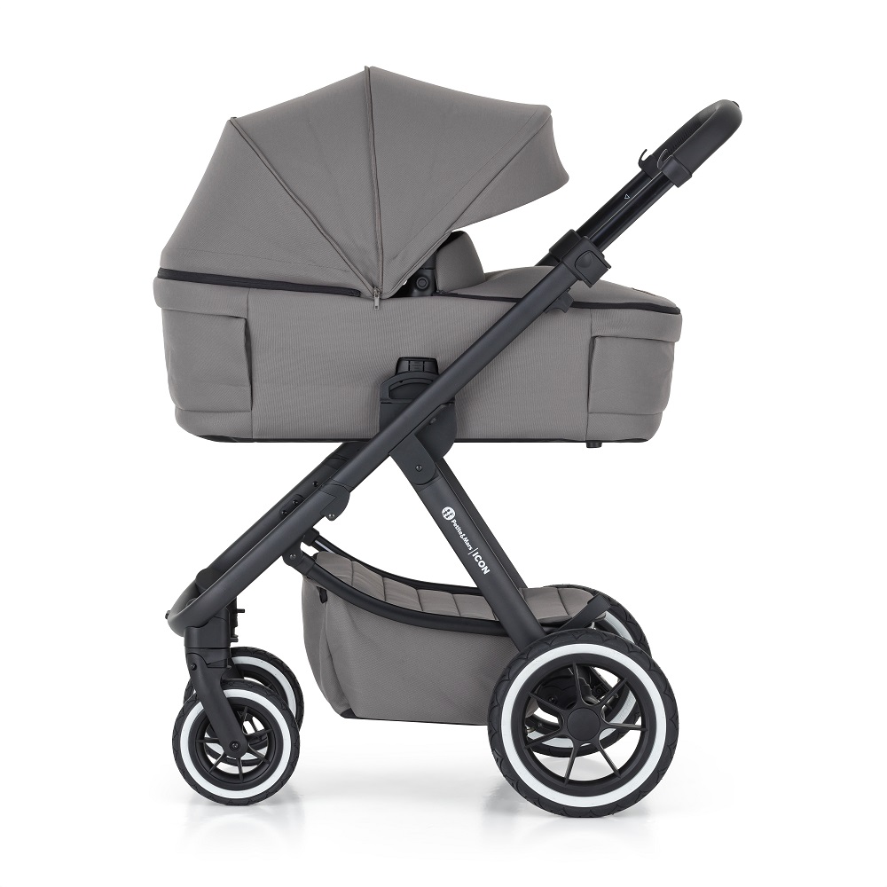 PETITE&amp;MARS Kočík kombinovaný ICON 2v1 Dove Grey XXL AIR