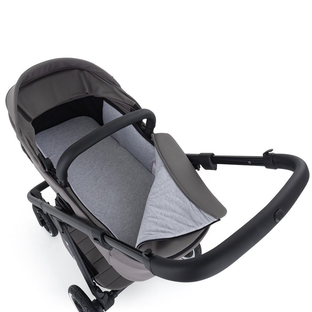 PETITE&amp;MARS Kočík kombinovaný ICON 2v1 Dove Grey XXL AIR