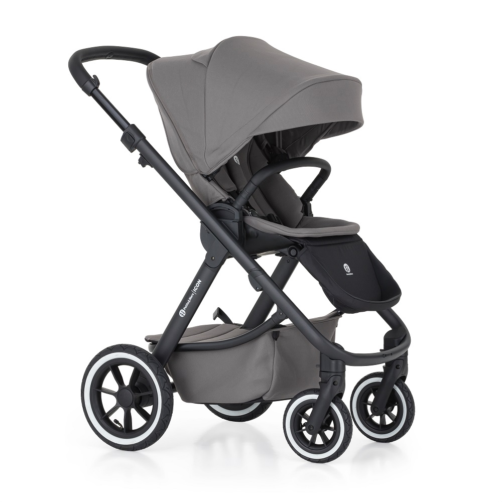 PETITE&amp;MARS SET Kočík 4v1 ICON Dove Grey XXL AIR + CBX By CYBEX Aton B2 i-Size