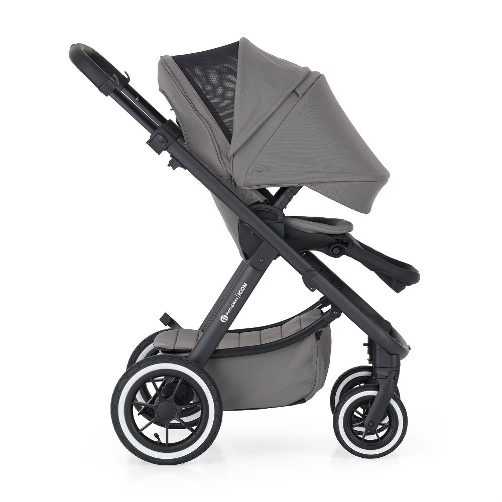 PETITE&amp;MARS SET Kočík 4v1 ICON Dove Grey XXL AIR + CBX By CYBEX Aton B2 i-Size
