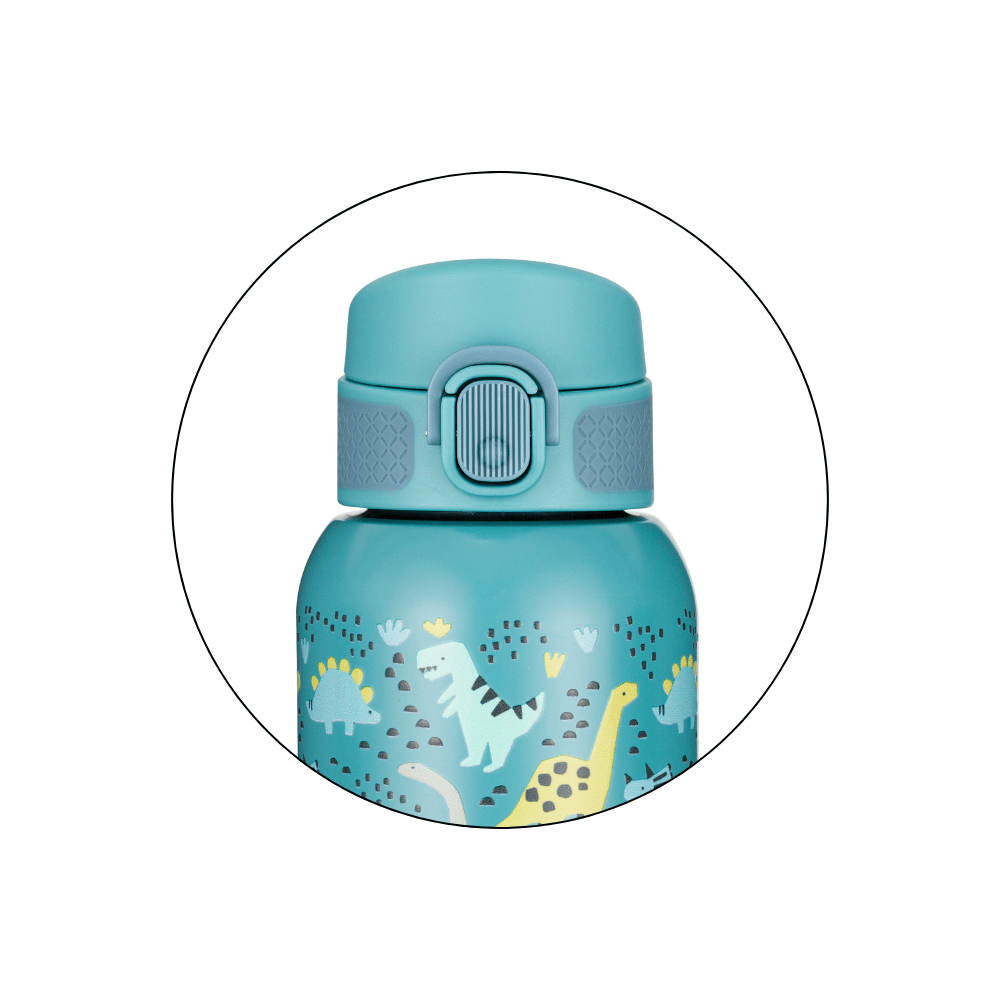 PETITE&amp;MARS Fľaša nerezová termo s náustkom 500 ml Dino Park 36m+