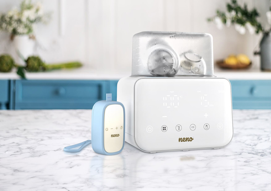 NENO Odsávačka materského mlieka duo elektrická handsfree Velo + CHICCO Vložky do podprsenky 30ks