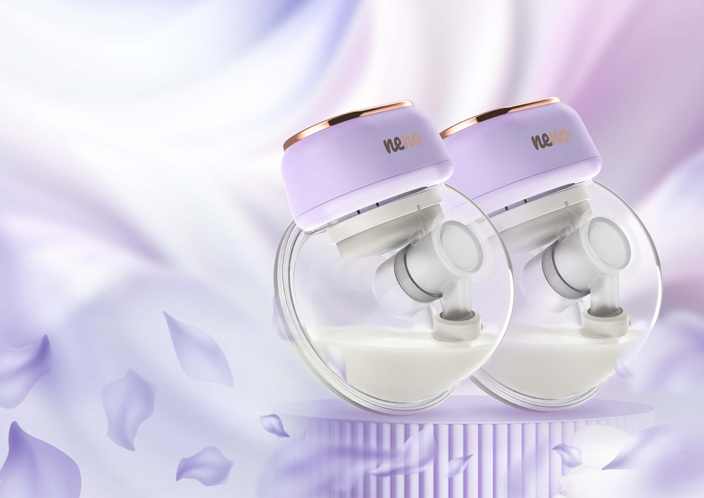 NENO Odsávačka materského mlieka duo elektrická Sole Twin + CHICCO Vložky do podprsenky 30ks