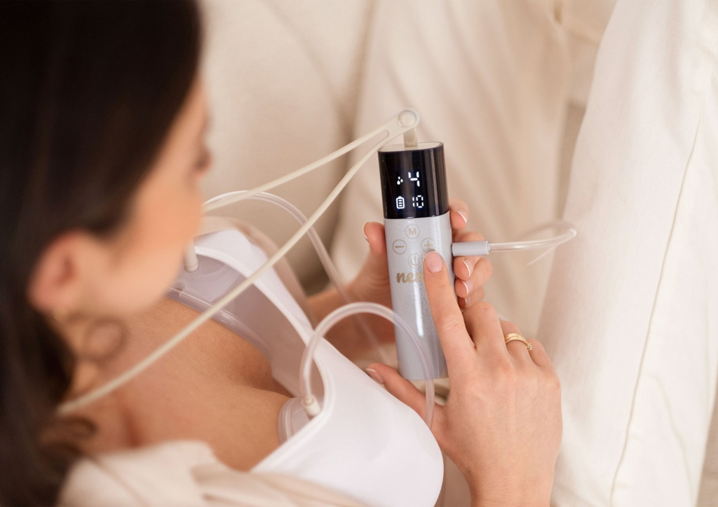 NENO Odsávačka materského mlieka trojfázová elektrická Camino Pro + CHICCO Vložky do podprsenky 30ks