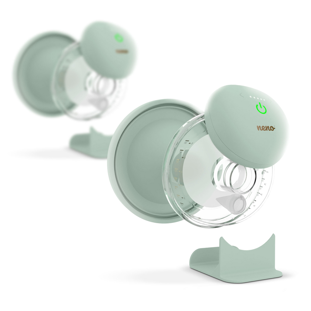 NENO Odsávačka mlieka Ovio Twin Duo bezdrôtová hands-free + CHICCO Vložky do podprsenky 30ks