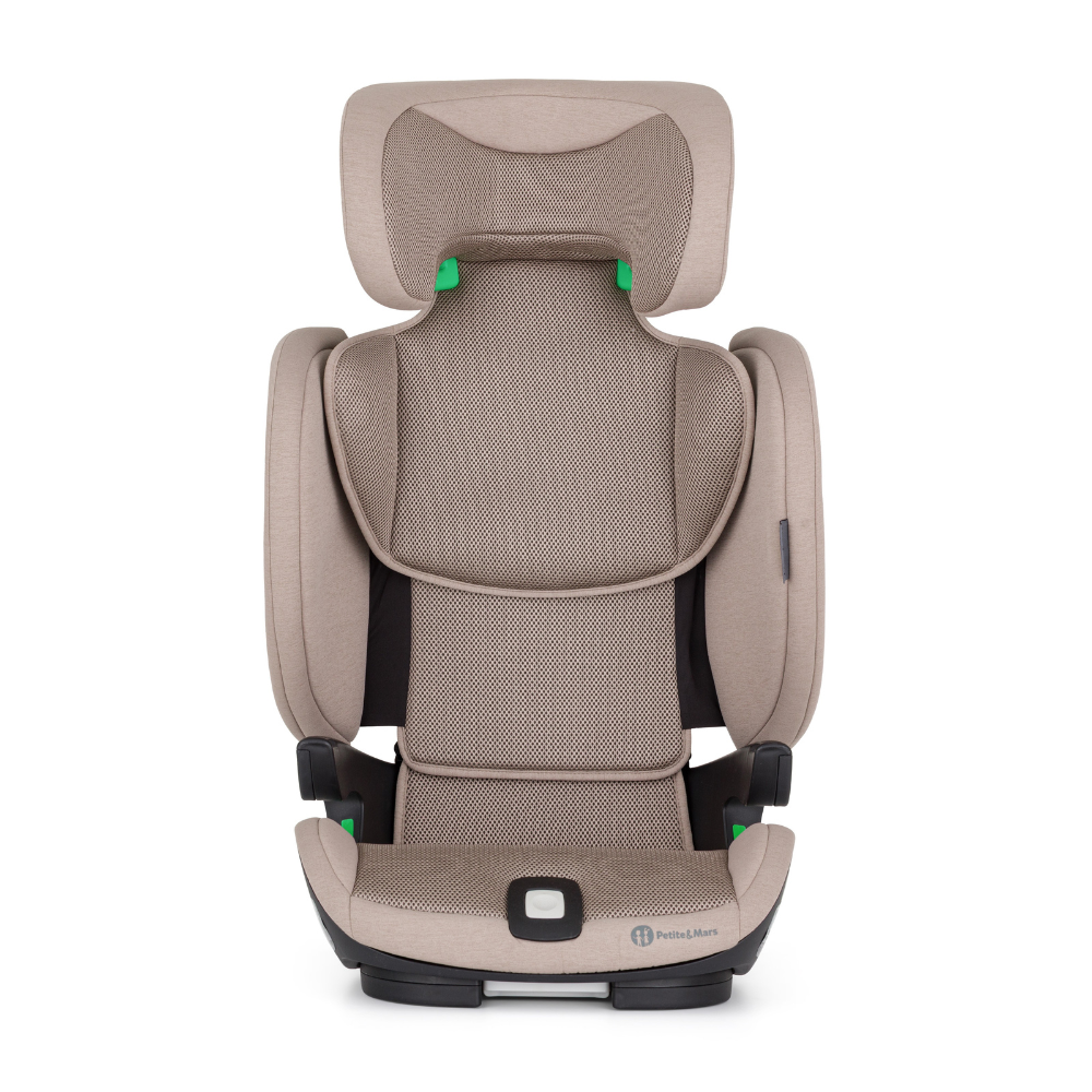 PETITE&amp;MARS Autosedačka Elite Fix Pro i-Size Tan Brown Air 100-150 cm (15-36 kg)