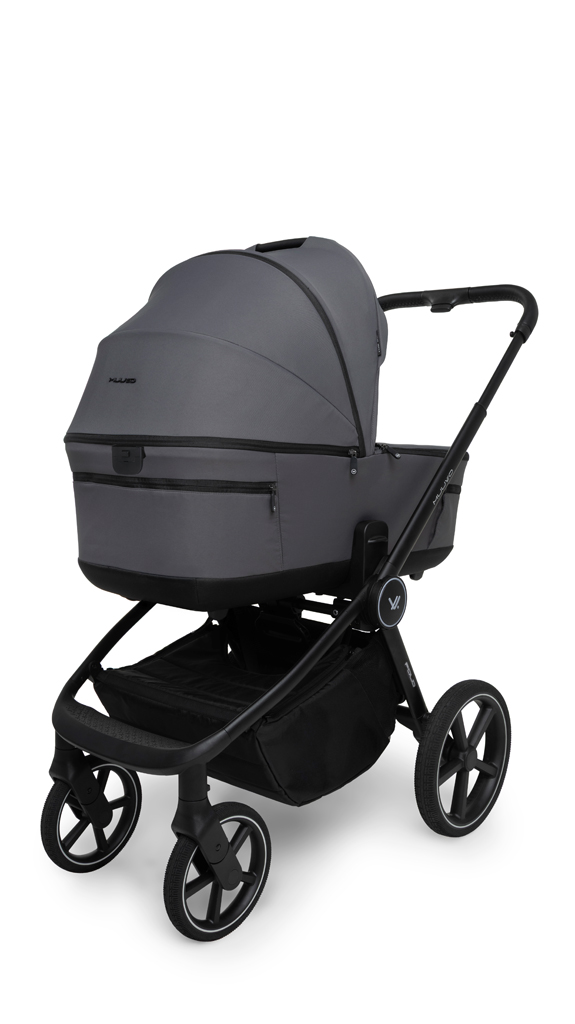 MUUVO Kočík kombinovaný 2v1 Fold Iron Graphite