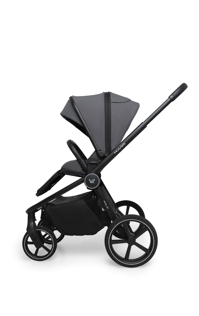 MUUVO Kočík kombinovaný 2v1 Fold Iron Graphite