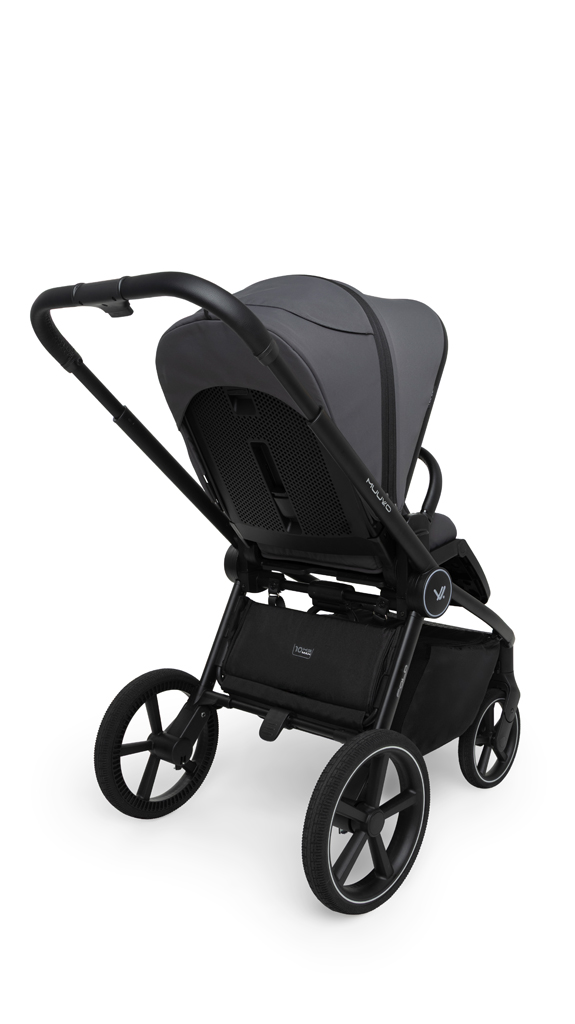 MUUVO Kočík kombinovaný 2v1 Fold Iron Graphite