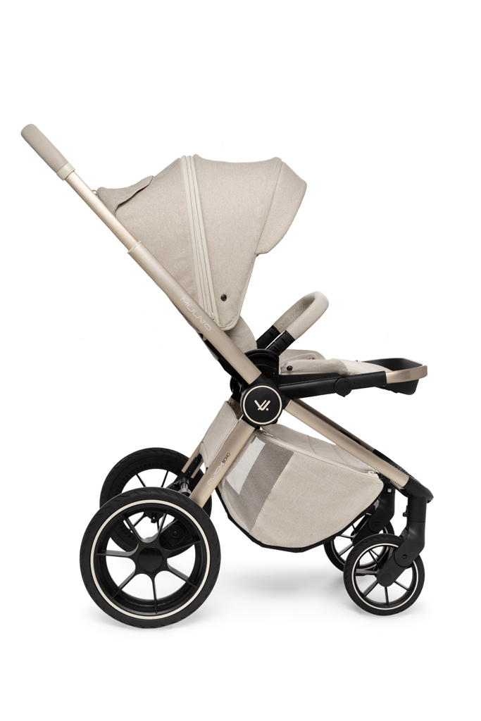 MUUVO SET Kočík 4v1 Quick Boho Beige set + CBX By CYBEX Aton B2 i-Size + základňa