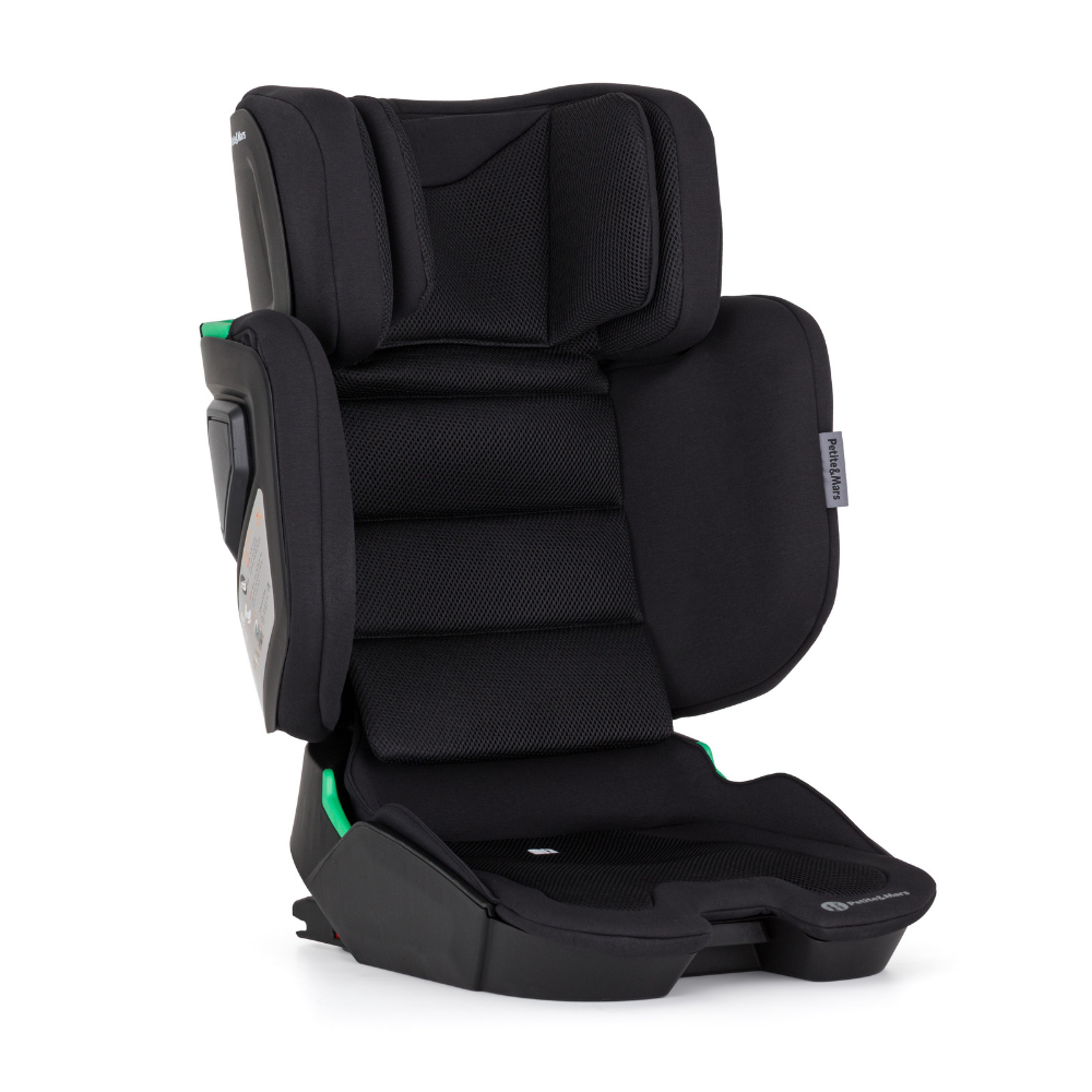 PETITE&amp;MARS Autosedačka Flex Pro i-Size Coal Black Air 100-150 cm (15-36 kg)