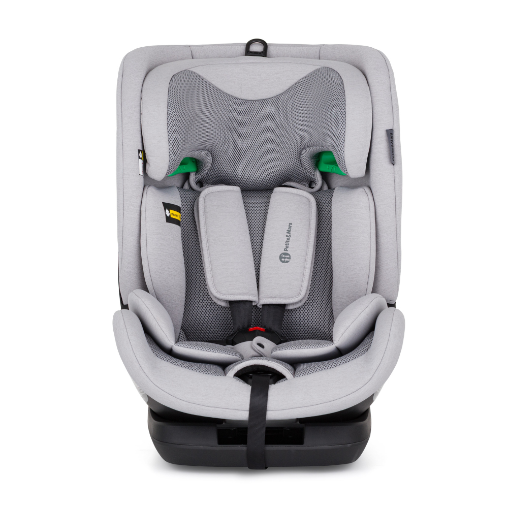 PETITE&amp;MARS Autosedačka Prime Pro i-Size Gentle Grey Air 76-150 cm (9-36 kg)