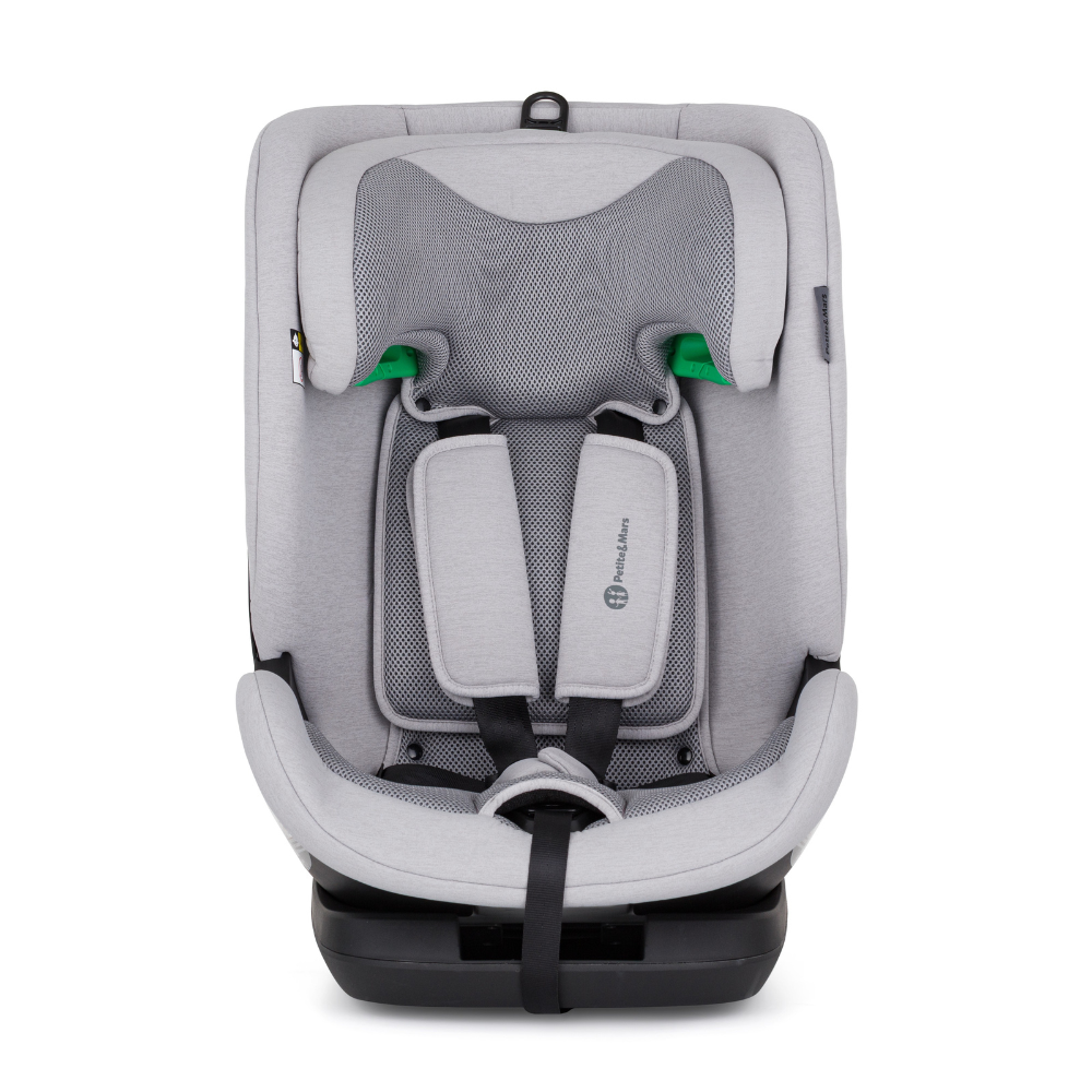 PETITE&amp;MARS Autosedačka Prime Pro i-Size Gentle Grey Air 76-150 cm (9-36 kg)