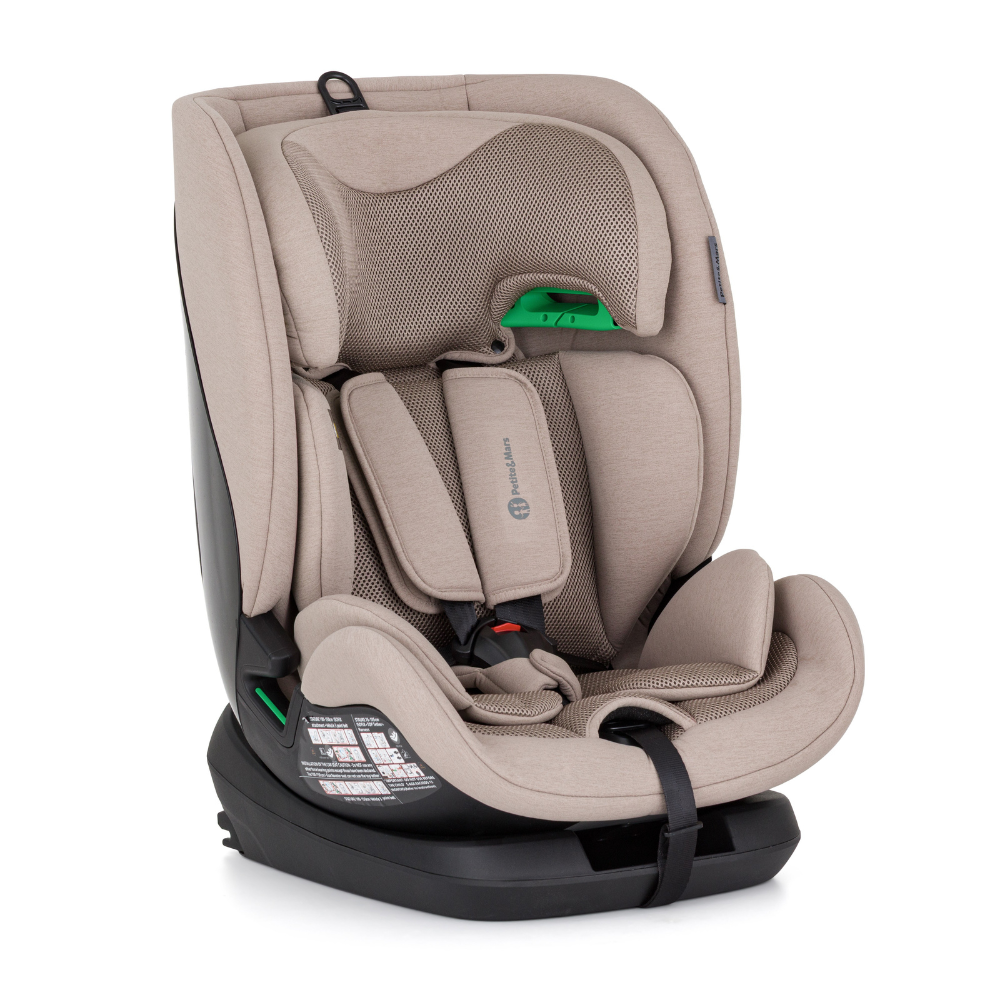 PETITE&amp;MARS Autosedačka Prime Pro i-Size Tan Brown Air 76-150 cm (9-36 kg)