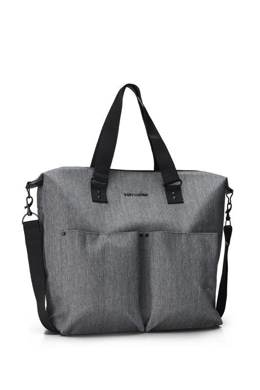 EASYWALKER SET Kočík 4v1 Harvey⁵ Premium Mineral Grey XXL RWS + CYBEX Aton B2 i-Size