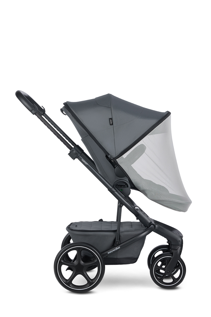 EASYWALKER SET Kočík 4v1 Harvey⁵ Premium Mineral Grey XXL RWS + CYBEX Aton B2 i-Size
