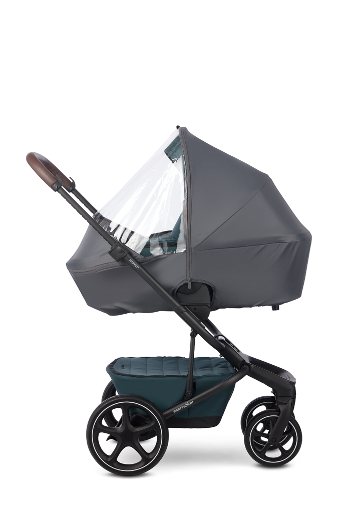 EASYWALKER SET Kočík 4v1 Harvey⁵ Premium Mineral Grey XXL RWS + CYBEX Aton B2 i-Size