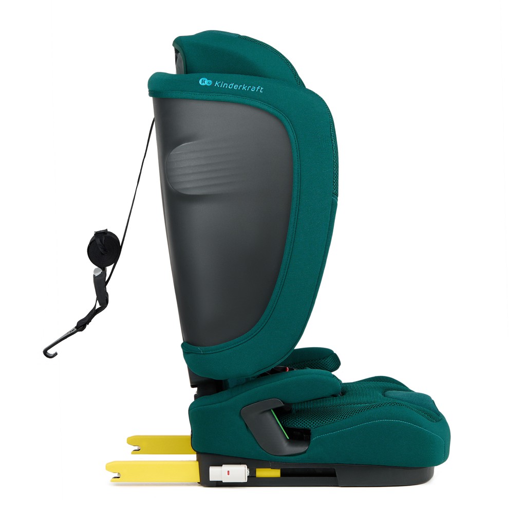 KINDERKRAFT Autosedačka Fix2Go i-Size 76-150 cm Green